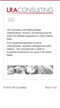 Mobile Screenshot of lraconsulting.com