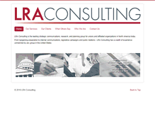 Tablet Screenshot of lraconsulting.com